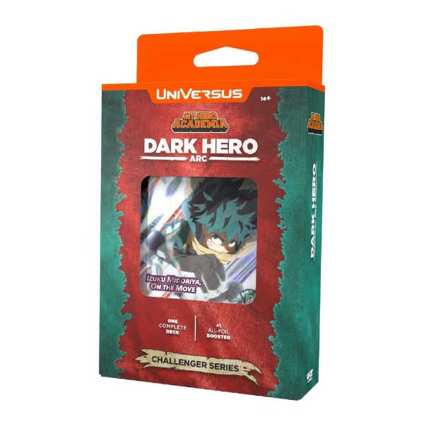 UniVersus Challenger Series - TCG - My Hero Academia Dark Hero Arc Deck - Packshot 1