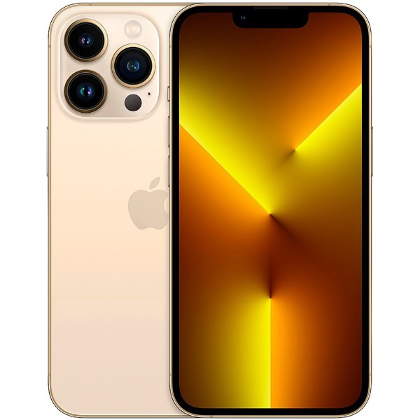 Apple iPhone 13 PRO (128GB, Gold)  - Excellent - Refurbished - Packshot 1