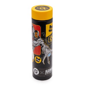 DC X Sonic the Hedgehog - Tails & Cyborg Metal Bottle