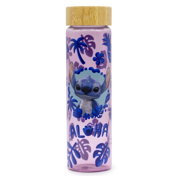 Disney - Lilo & Stitch (2025) - Stitch Aloha Glass Drink Bottle - Packshot 1