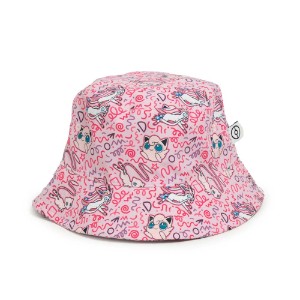 Pokemon - Pink Scribbles Youth Bucket Hat