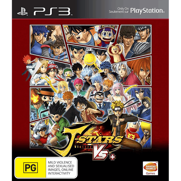 Artbook J-Stars Victory VS+ - PS3 PlayStation 3 - Bon état, Complet Avec Boîtier