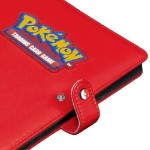 Pokemon - TCG - ULTRA PRO Premium Red Snap  4 Pocket Binder - Packshot 4