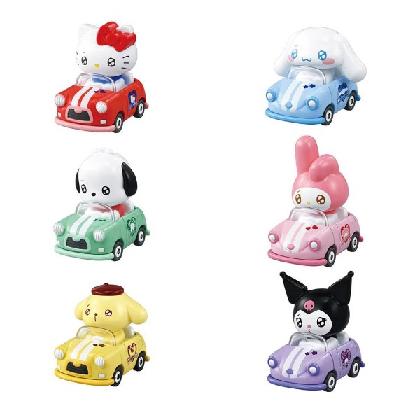 ミニカー TOMICA TUNES SANRIO CHARACTERS Vol.1 BOX Sanrio - Tomica Tunes Sanrio Characters Vol. 1 Blind Box (Single