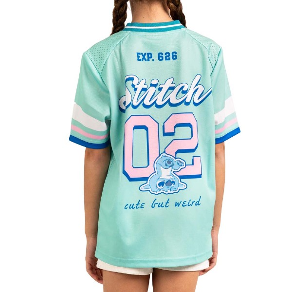 Disney - Lilo & Stitch - Cute But Weird Since '02 Stitch Kids Football Jersey - Packshot 2
