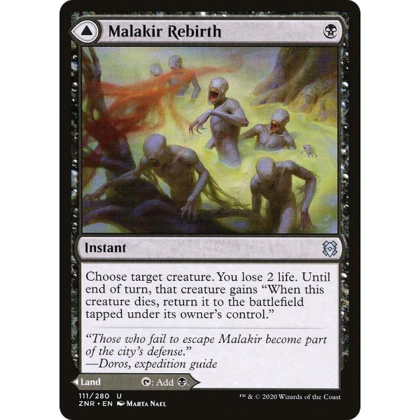 Magic: The Gathering - TCG - Zendikar Rising - Malakir Rebirth 111 - Packshot 1