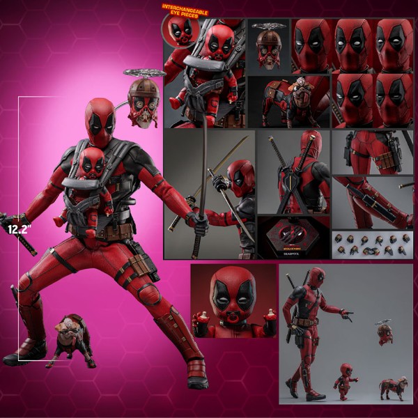 Marvel - Deadpool & Wolverine - Deadpool 1/6 Scale Action Figure - Packshot 6