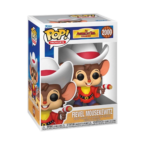 An American Tail: Fievel Goes West - Fievel Mousekewitz Pop! Vinyl Figure - Packshot 2