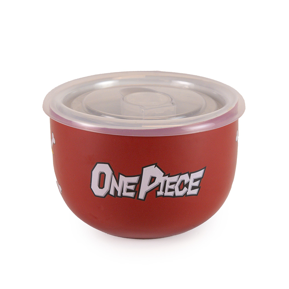 One Piece - Straw Hat Jolly Roger Soup Bowl with Lid - Packshot 3