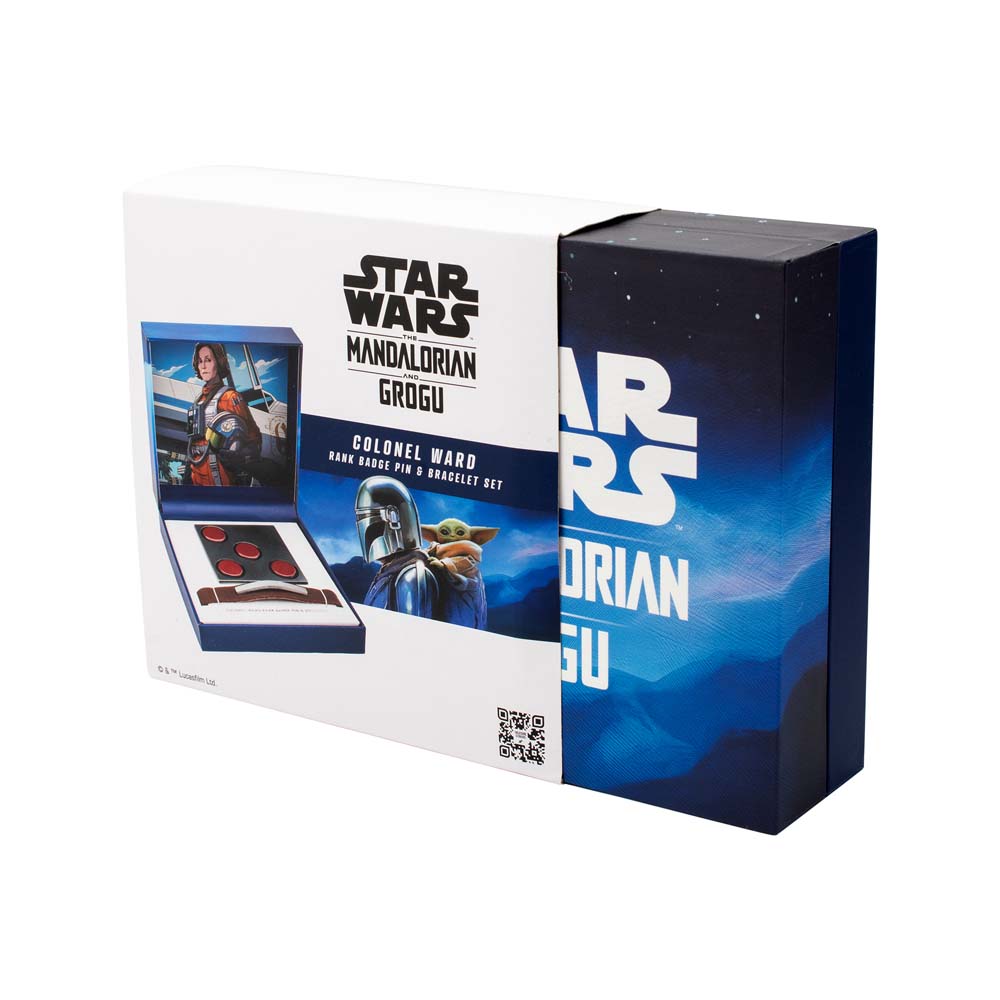 Star Wars - The Mandalorian & Grogu - Colonel Ward Rank Badge Pin & Bracelet Replica - Packshot 6