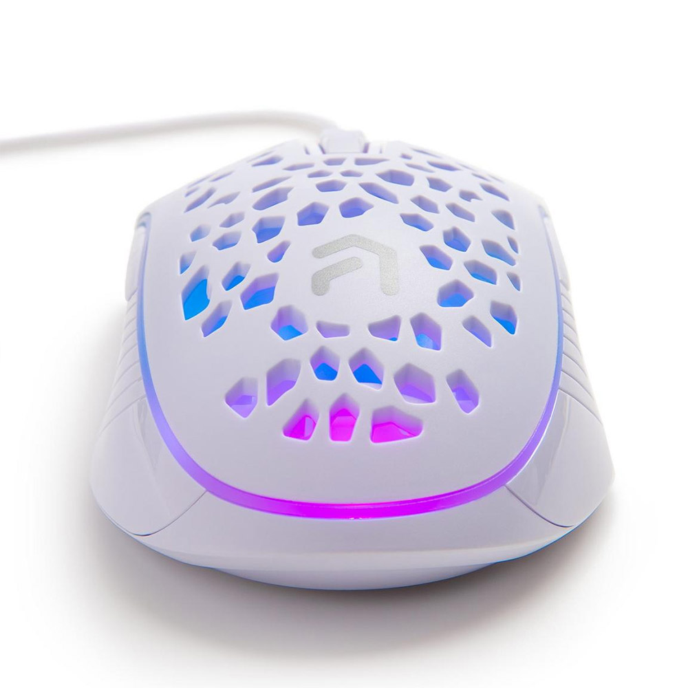Atrix Air FPS RGB Wired Gaming Mouse White PC EB