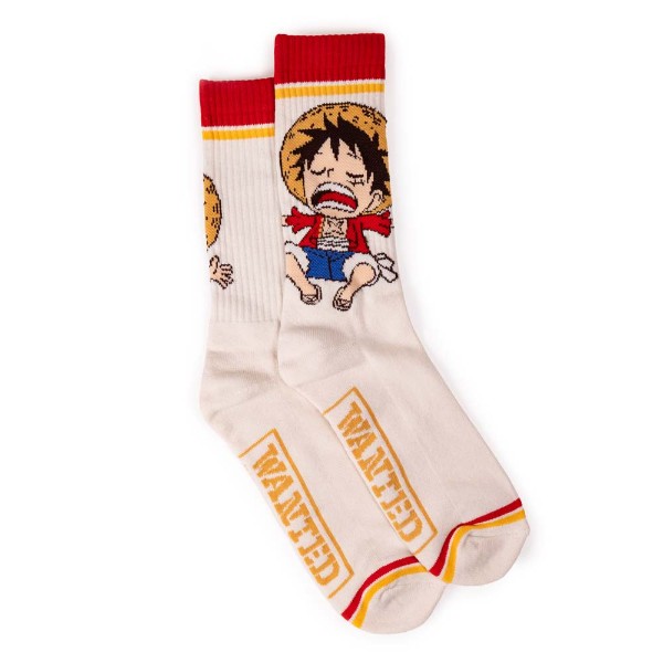One Piece - Luffy Sleeping Sport Socks - Packshot 1