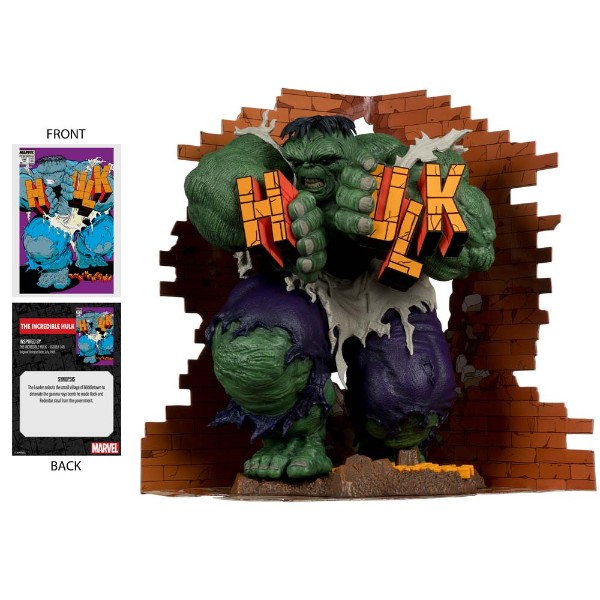 Marvel – Hulk -  The Incredible Hulk (Issue #345) Gold Label Figure - Packshot 4