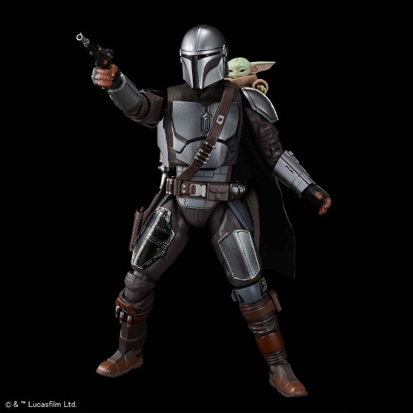 Star Wars - The Mandalorian & Grogu - The Mandalorian and Grogu 1/12 Scale Model Kit Set - Packshot 4