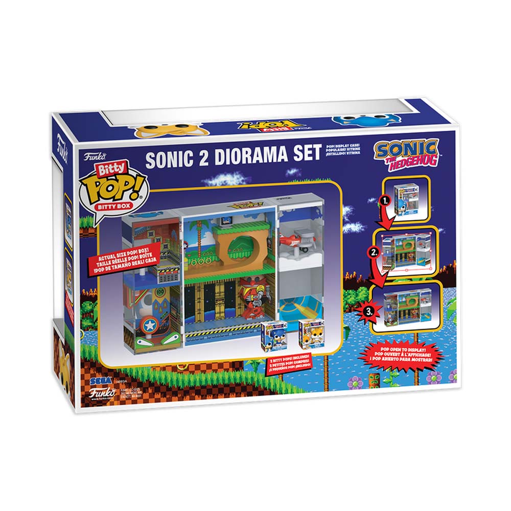 Sonic the Hedgehog - Sonic 2 Diorama Bitty Pop! Vinyl - Packshot 2