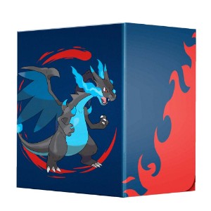 Pokemon - TCG - ULTRA PRO Mega Charizard X 100+ Deck Box