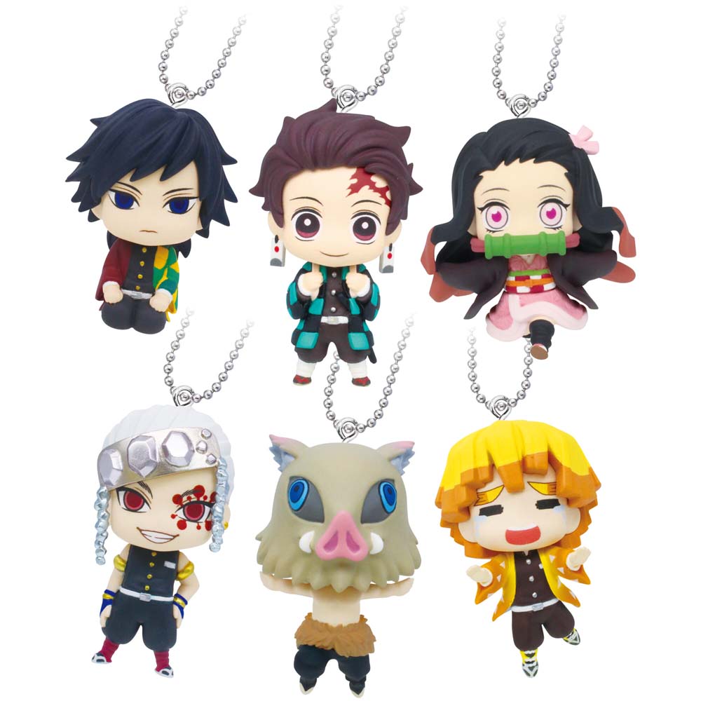Demon Slayer - Twinchees Demon Slayer Swing Figurine Dangler Blind Bag (Single Bag) - Packshot 2