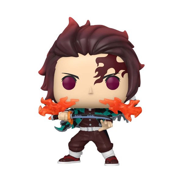 Demon Slayer: Infinity Castle - Tanjiro Kanado (Fire Breathing) Pop! Vinyl Figure - Packshot 1