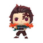 Demon Slayer: Infinity Castle - Tanjiro Kanado (Fire Breathing) Pop! Vinyl Figure - Packshot 1