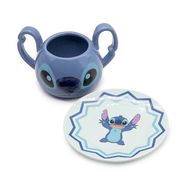 Disney - Lilo & Stitch - Stitch Moulded Teacup with Saucer - Packshot 1