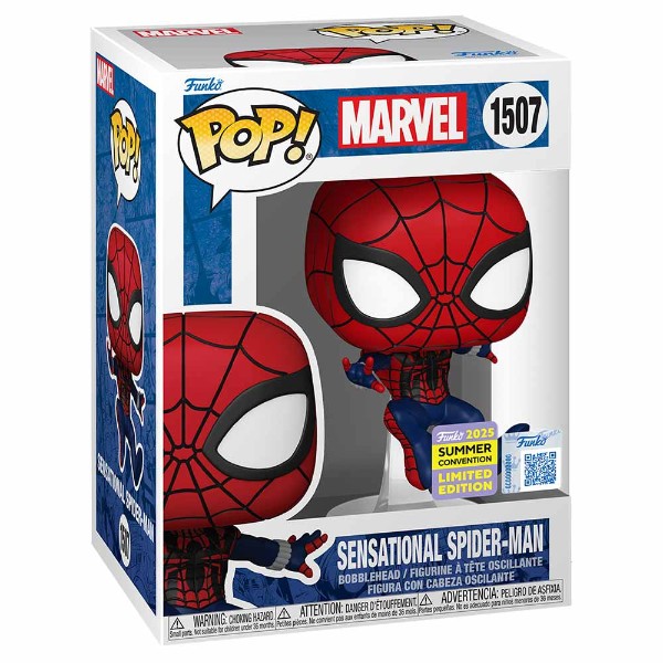 Marvel - Sensational Spider-Man SDCC 2025 Pop! Vinyl Figure - Packshot 2