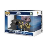 Star Wars - The Mandalorian & Grogu - Zeb Orrelios in the Razor Crest Pop! Rides Vinyl Figure - Packshot 2