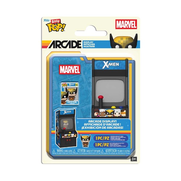Marvel - X-Men - Wolverine Bitty Pop! Arcade Display Vinyl - Packshot 4