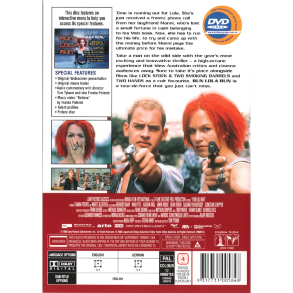 Run Lola Run Collector's Edition - Packshot 2