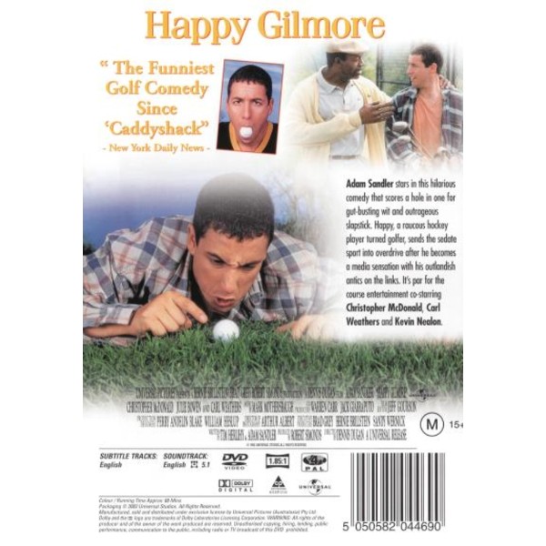 Happy Gilmore - Packshot 2