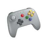 8BitDo 64 Bluetooth Controller - Grey - Packshot 2
