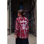 One Piece - Straw Hat Jolly Roger Flannel Long-Sleeve Shirt - Packshot 6