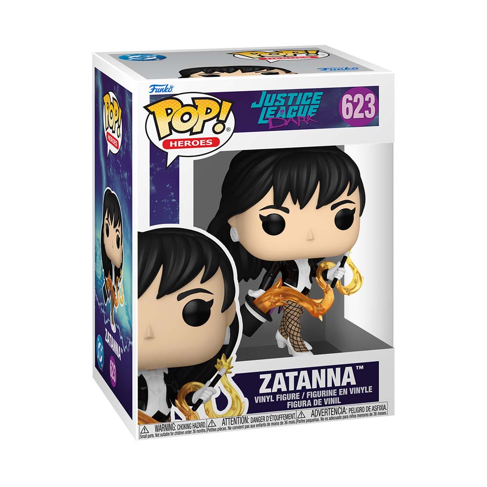 Justice League Dark - Zatanna Pop! Vinyl Figure - Packshot 2