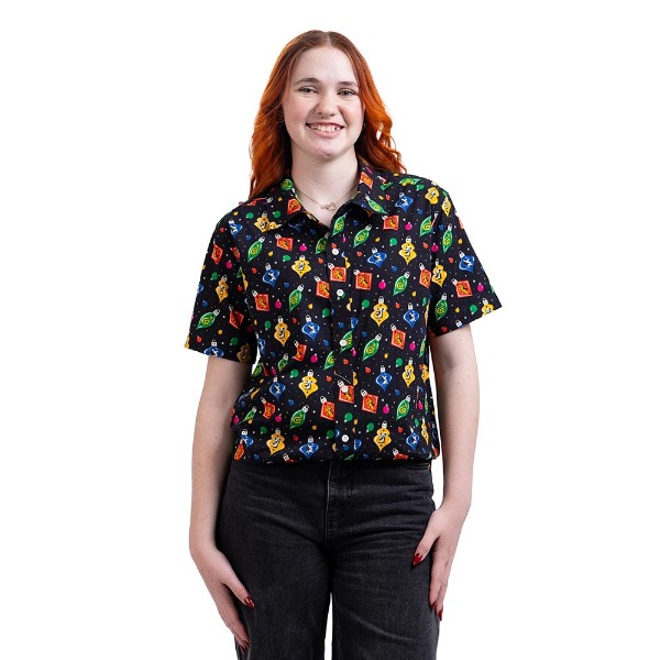 Harry Potter - Hogwarts Houses Ornaments Short-Sleeved Shirt - Packshot 3