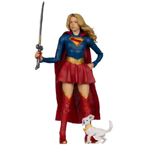 DC Comics - Supergirl (2026) - Supergirl and Puppy Krypto Deluxe 7" Action Figure