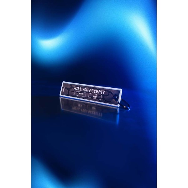 Solo Leveling - Will You Accept? Jet Tag Keyring - Packshot 3