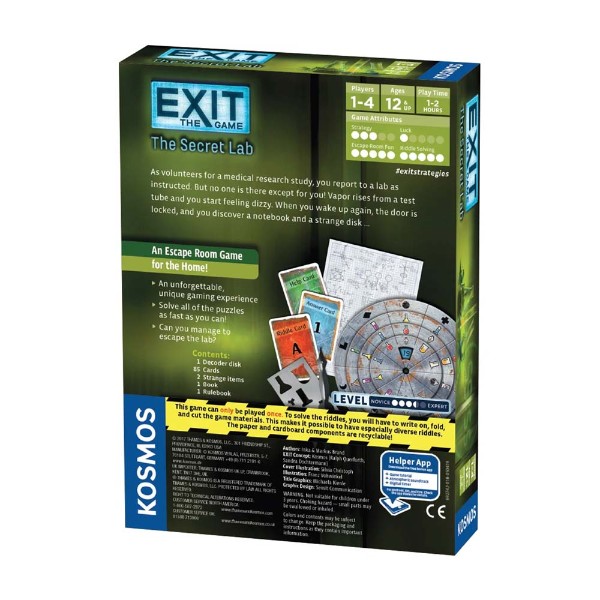 Exit the Game - The Secret Lab - Packshot 3