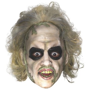 Beetlejuice - 3/4 Vinyl Mask With Hair - Adult