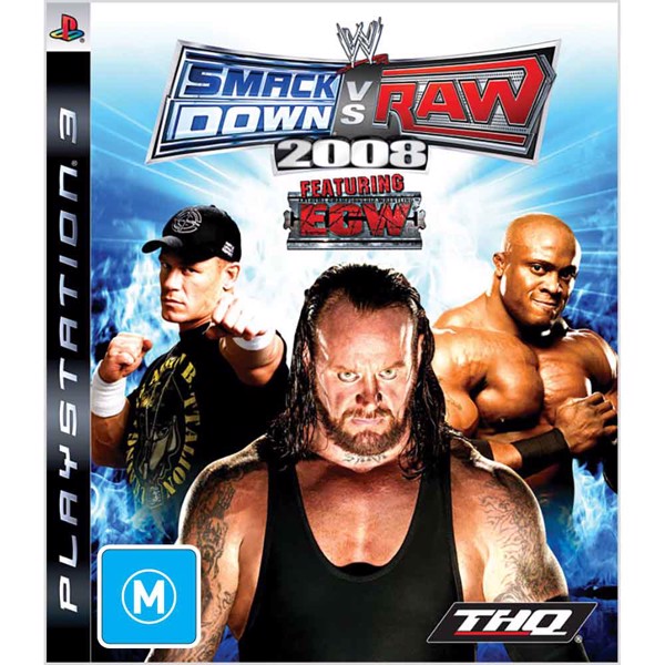 WWE Smackdown vs Raw 2008 - Packshot 1