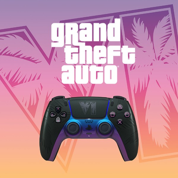 PlayStation 5 DualSense Wireless Controller - Grand Theft Auto VI Limited Edition - Black - Packshot 2