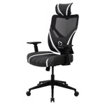 OneX GE300 Breathable Ergonomic Gaming Chair - Black/White - Packshot 6