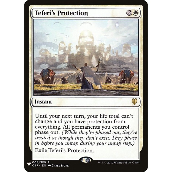 Magic: The Gathering - TCG - The List Reprints - Teferi's Protection 8 ...