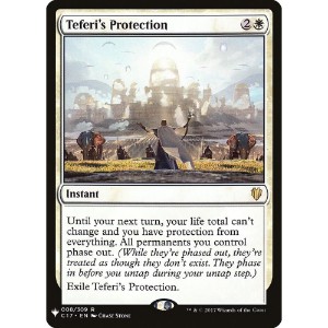 Magic: The Gathering - TCG - The List Reprints - Teferi's Protection 8