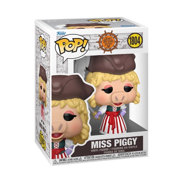 The Muppets - Muppet Treasure Island - Miss Piggy Pop! Vinyl Figure - Packshot 2