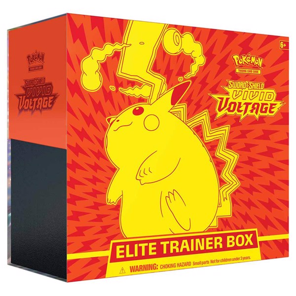 Pokemon - TCG - Sword & Shield Vivid Voltage Elite Trainer Box - Packshot 1