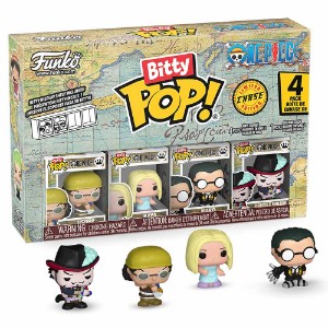 One Piece - Usopp, Kaya, Kuro & Chase Bitty Pop! Vinyl Figure 4-Pack