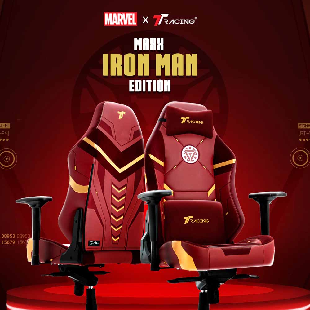 TTRacing Maxx Gaming Chair - Iron Man Edition - Packshot 5