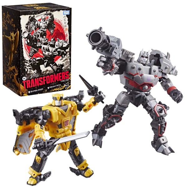 Transformers - Timelines Megatron and Bumblebee Figure 2-Pack - Packshot 3