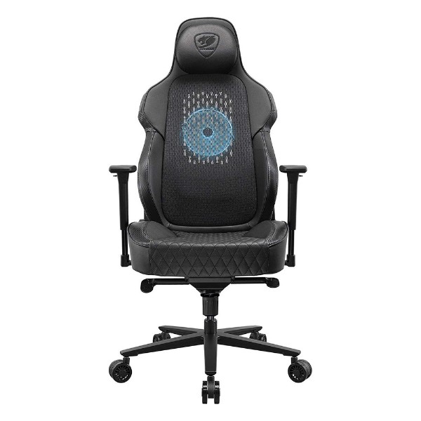 Cougar NXSYS AERO L Gaming Chair 200mm RGB Fan & 160KG support - Black - Packshot 1
