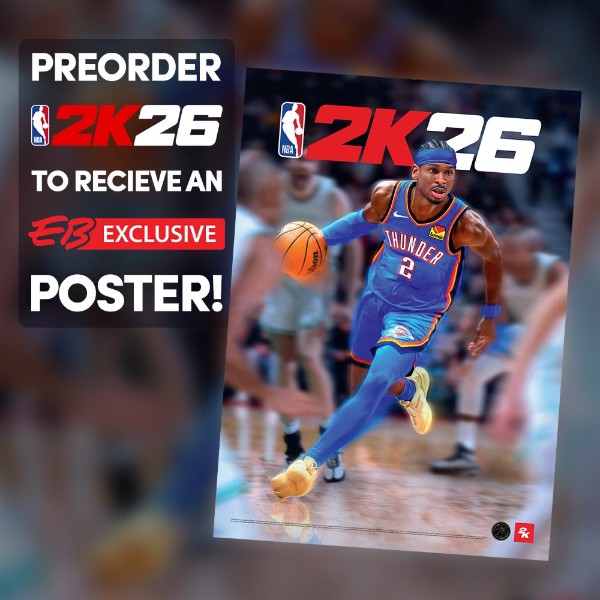 NBA 2K26 Bonus EB EXCLUSIVE Poster