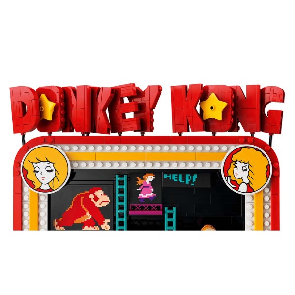Nintendo - LEGO Super Mario - Donkey Kong Arcade Machine #72051 - Packshot 3
